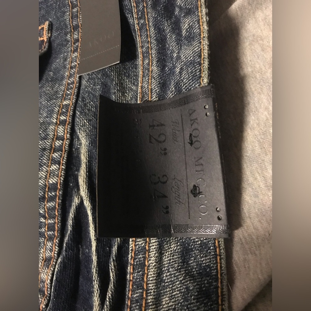 Akoo Jeans Size  Brand New With Tag - Picture 8 of 8